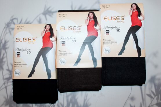Колготки женские “Elise’s” №812 (42-48, 48-54, 54-60) кашемир