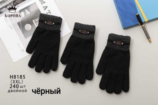 Перчатки мужские “Корона” №Н8185 начес (12 пар)