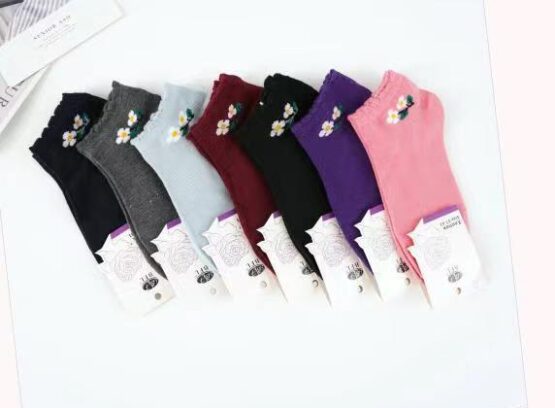 Носки женские короткие “BFL” ассорти (12 пар)