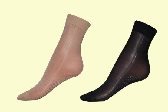 Носки капроновые “Пучок” с тормозами (10 пар)