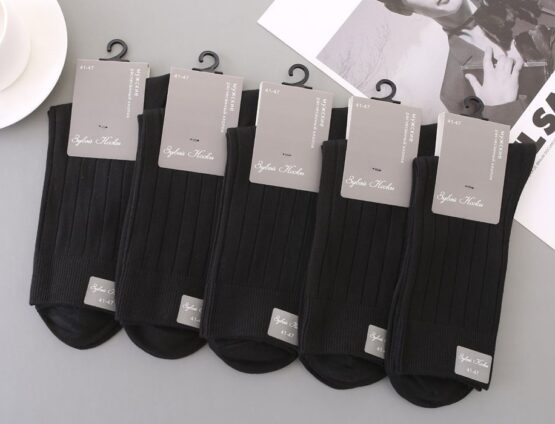 Носки мужские тонкие “Зувэй” №1255 резинка (10 пар)