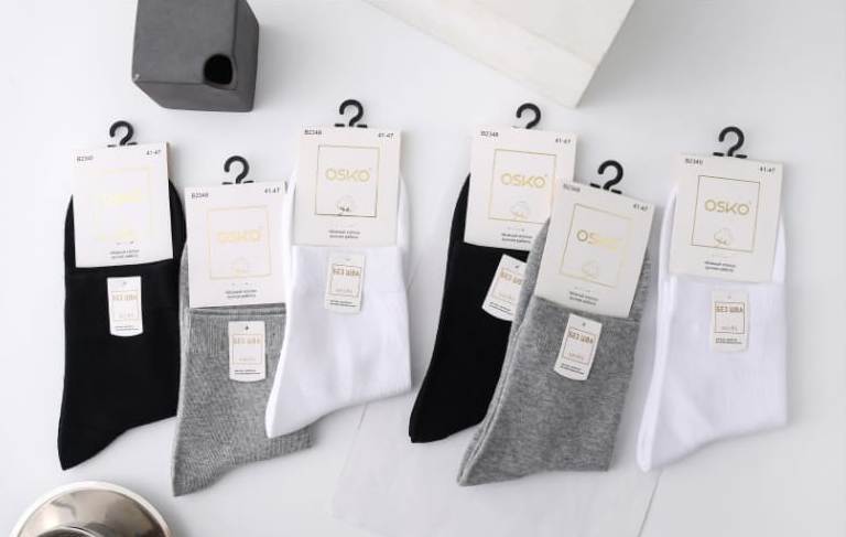 Носки мужские тонкие “Osko” №В2348 (10 пар)