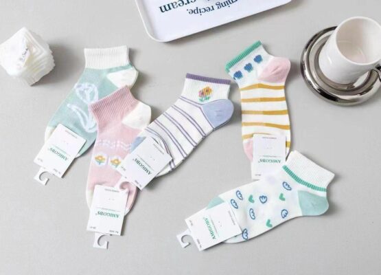 Носки женские короткие “Amigobs” №9468 сетка (10 пар)