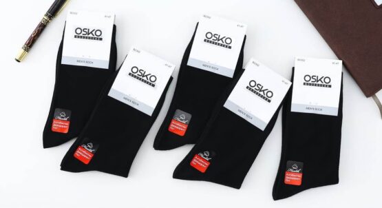 Носки мужские тонкие “Osko” №2302, 2303, 2386 , 2388 (12 пар)