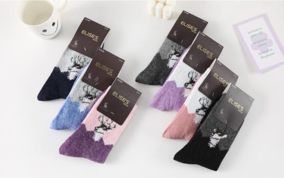 Носки женские теплые “Elise’s” №В205 (12 пар)