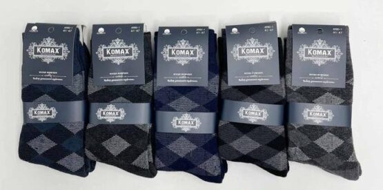 Носки мужские теплые “Komax” №А980-1 шерсть (10 пар)