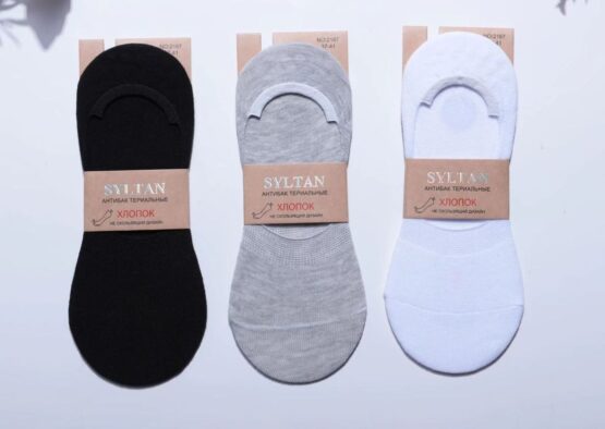 Следки женские хлопок “Syltan” №2209, 2210, 2167 (10 пар)