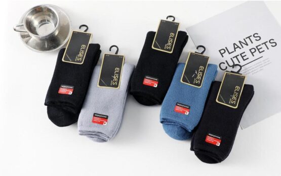 Носки мужские теплые “Elise’s” №А170 начес, медик (10 пар)