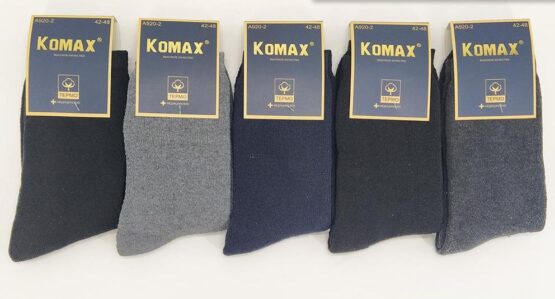 Носки мужские теплые “Komax” №А920-2 махровые (10 пар)