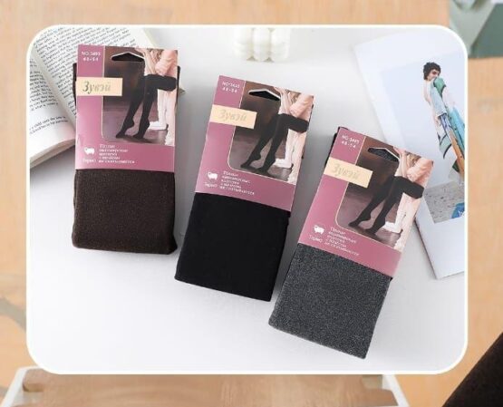 Колготки женские “Зувэй” (42-48, 48-54, 54-60) №3493 начес