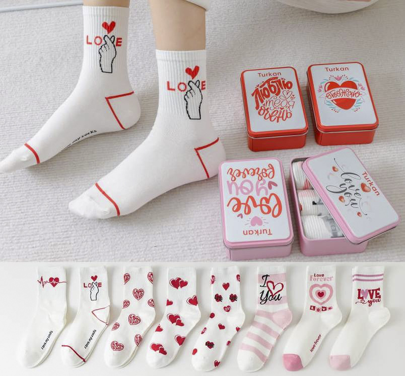 Носки женские тонкие “Turkan” №7905 коробка 3 пары