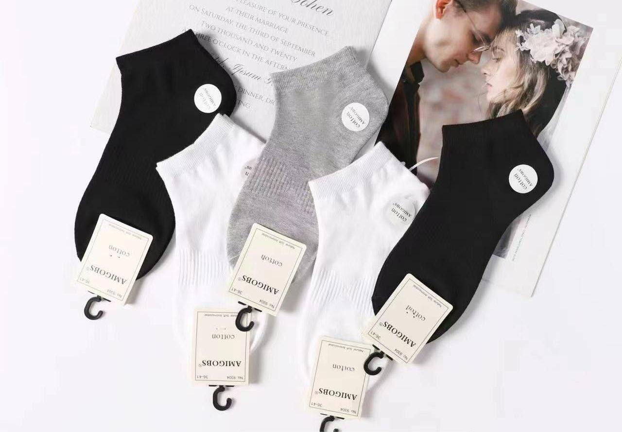 Носки женские короткие “Amigobs” №9304 резинка (10 пар)