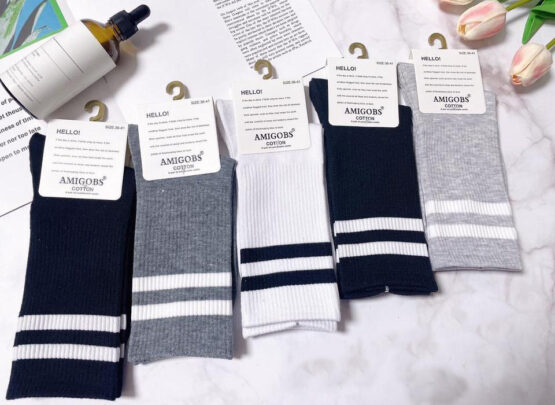 Носки женские тонкие “Amigobs” №1346 высокие (10 пар)
