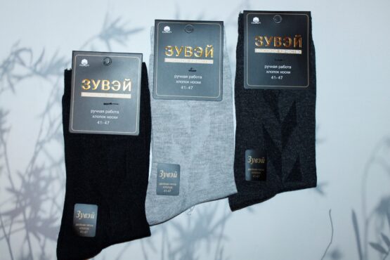 Носки мужские тонкие “Зувэй” №1209 (12 пар)