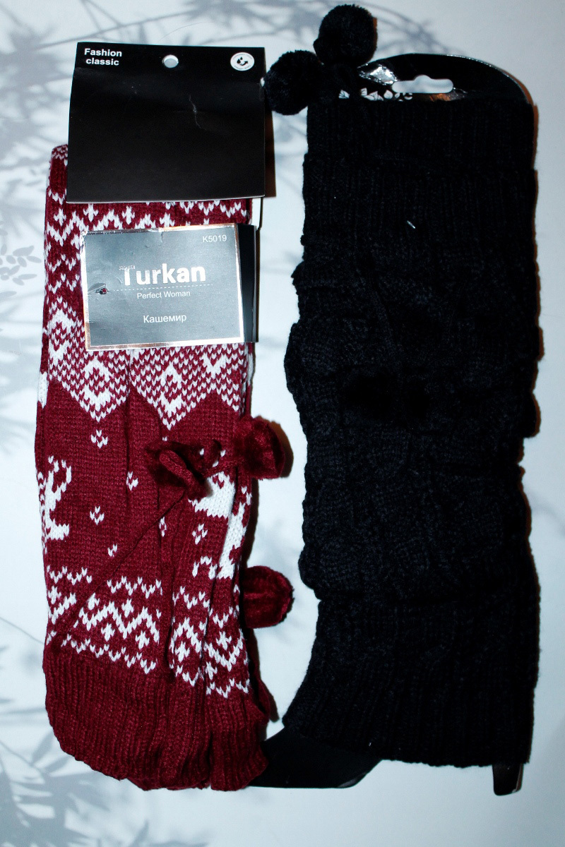 Гетры женские “Turkan” №5012, 5019 (12 пар)