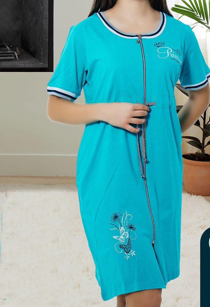 Халат женский “Zebo” (44-54) однотонный