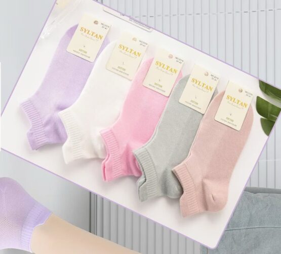 Носки женские короткие “Syltan” №2319 с завышенной пяткой (10 пар)