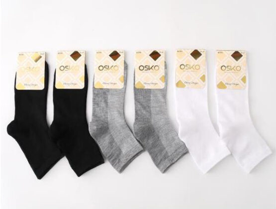 Носки мужские тонкие “Osko” №2350 укороченные сетка (10 пар)