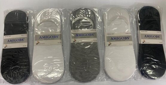 Следки мужские хлопковые “Amigobs” №5072 (10 пар)