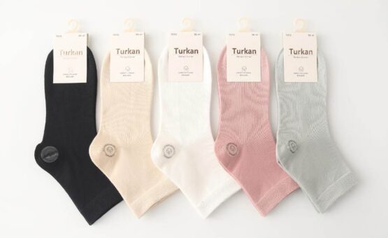 Носки женские тонкие “Turkan” №7272 однотонные (10 пар)