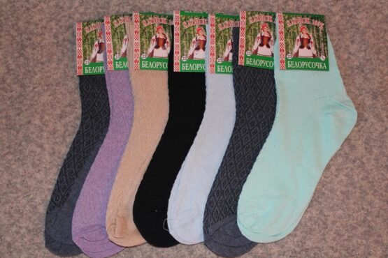Носки женские тонкие “Белорусочка” (10 пар)