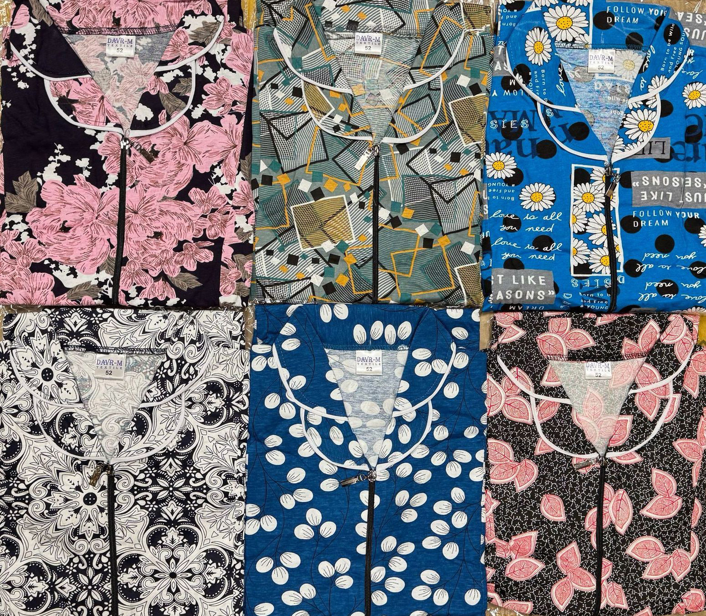 Халат женский “Davr-M” (52-62) ворот