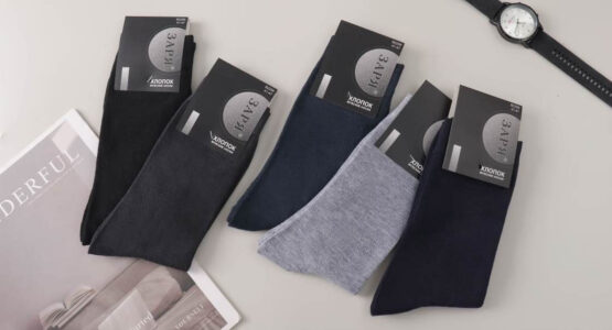 Носки мужские тонкие “Заря” №В2254, 2252, 2253, 2255, 2251, 2256 (12 пар)