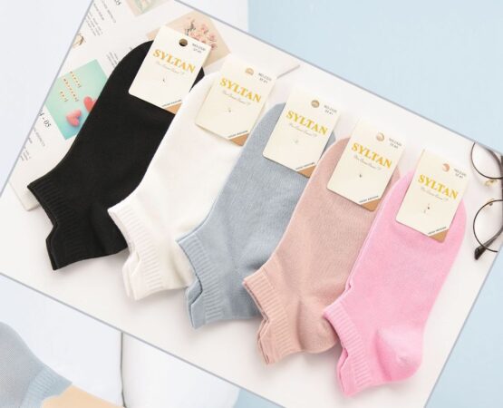 Носки женские короткие “Syltan” №2320 завышенная пятка (10 пар)