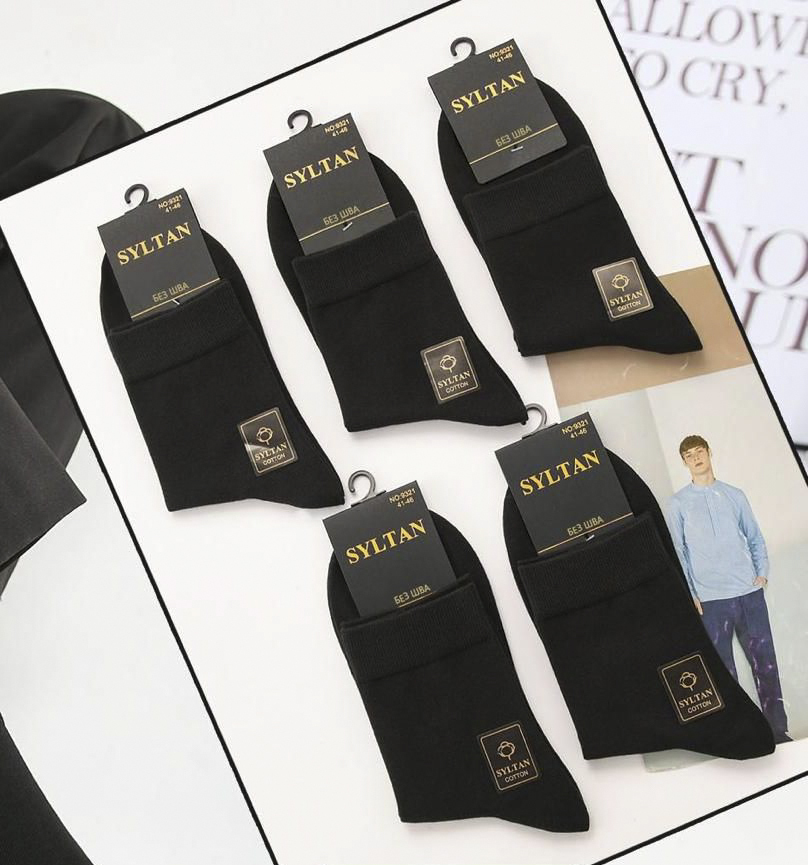 Носки мужские тонкие “Syltan” №9321 (10 пар)