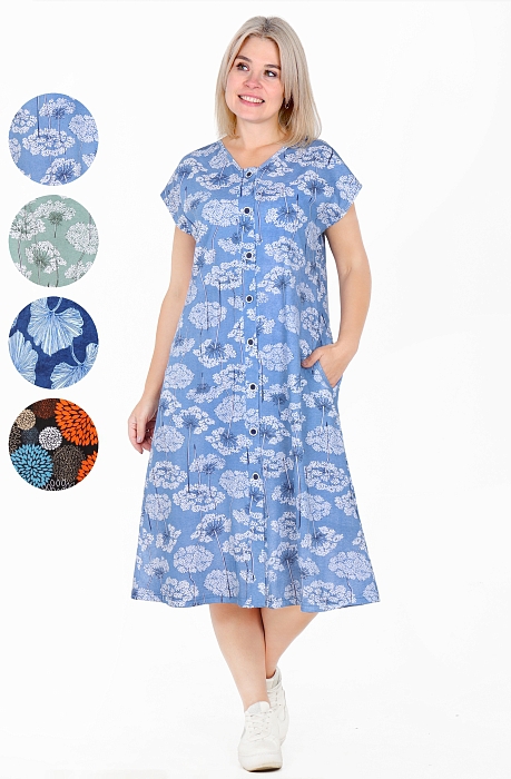 Халат женский “Лотос. Май” №Х-423 (46-62)