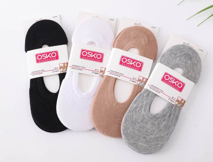 Следки женские хлопок “Osko” №1670 (12 пар)