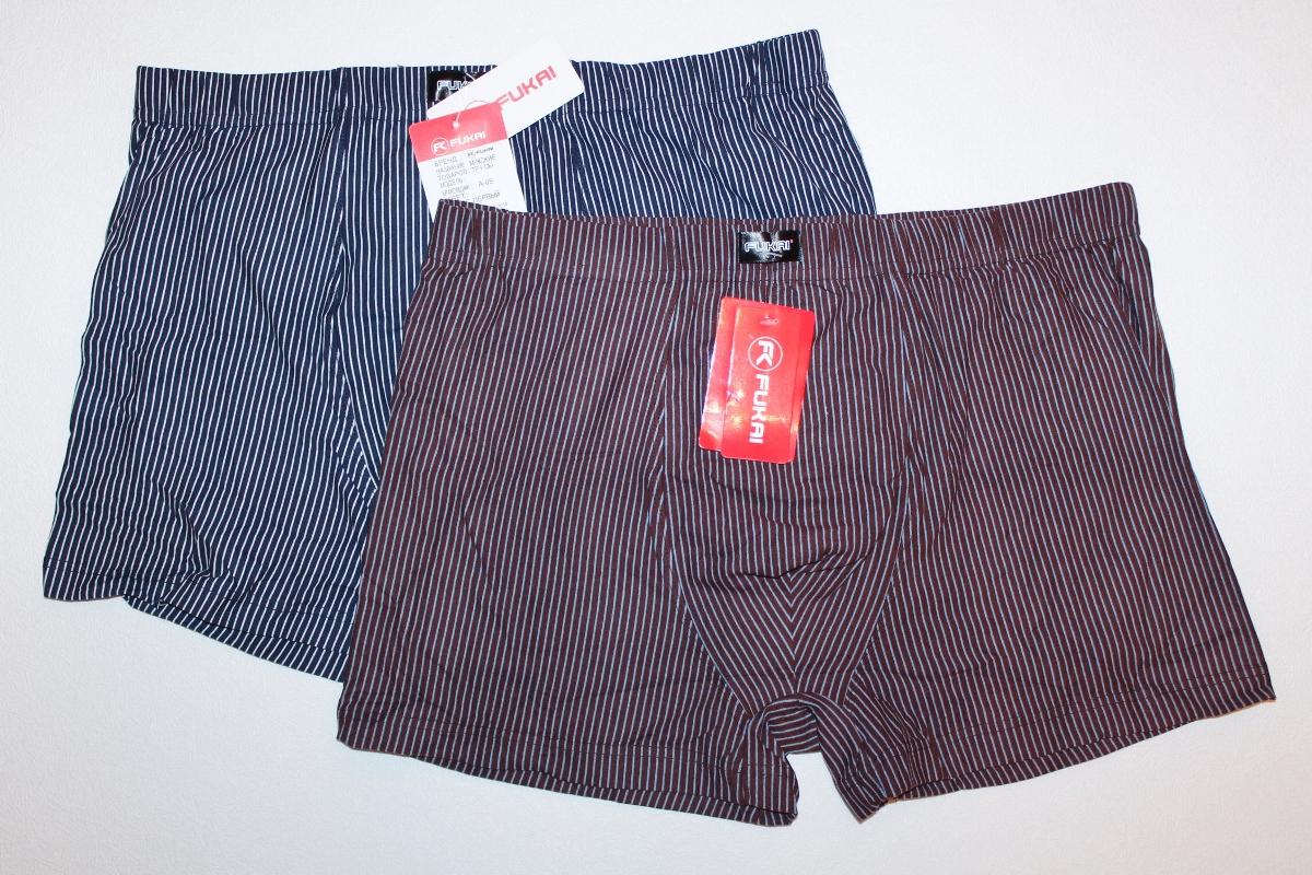 Боксеры мужские «Fukai» (5XL-8XL) бамбук, упаковка 2 штуки