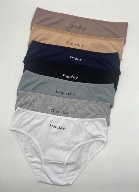 Трусы женские “Nicoletta” №724110 (2XL-5XL) неделька