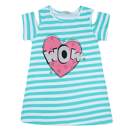 Платье детское “Bonito” №1574 (8-12 лет) полоска