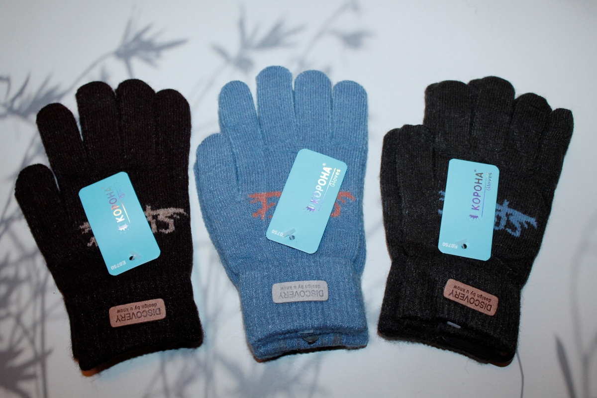 Перчатки подростковые “Корона” №Е0750 спорт (12 пар)