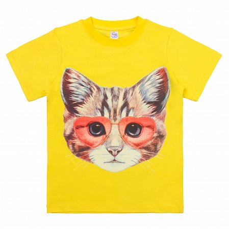 Футболка детская “Bonito” №6006 (8-12 лет) на девочку, животные