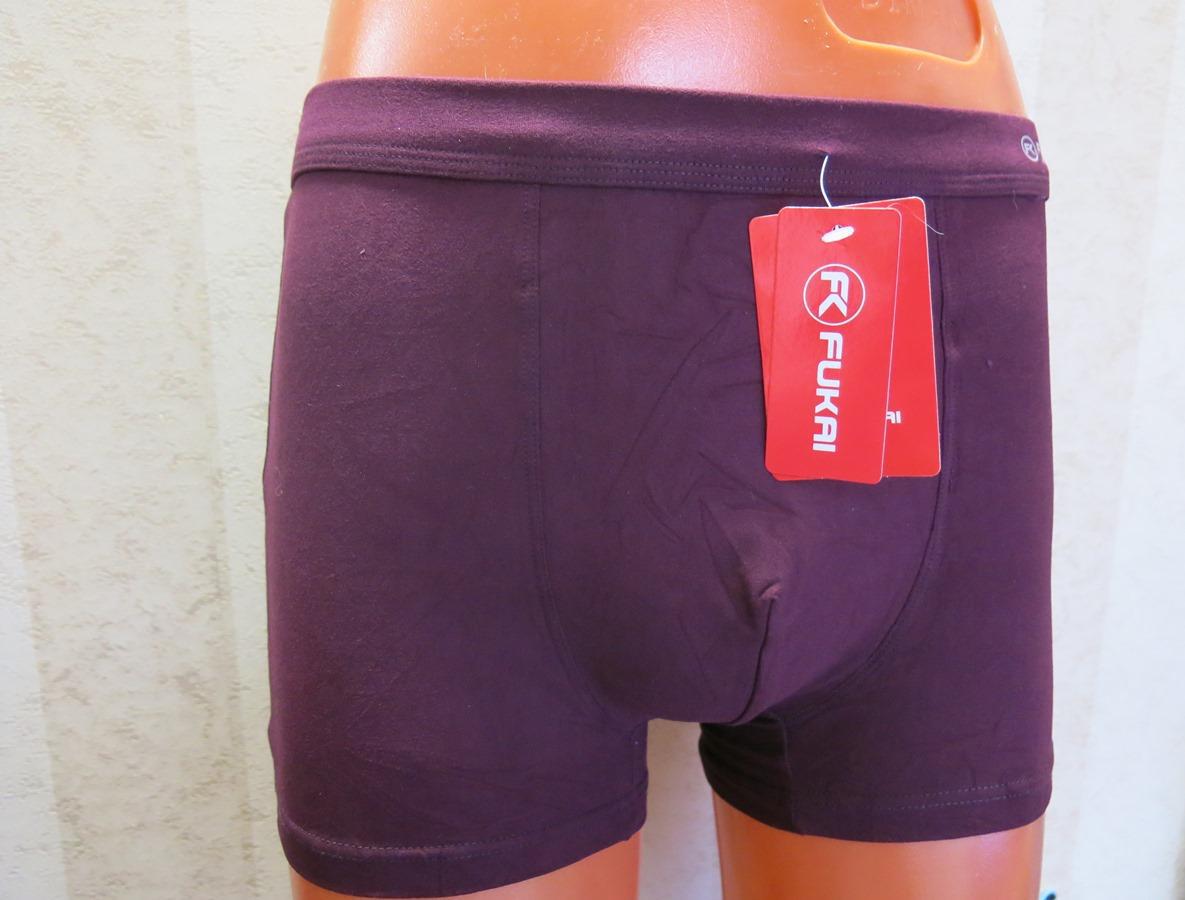 Боксеры мужские «Fukai» (XL-4XL) бамбук, упаковка 2 штуки