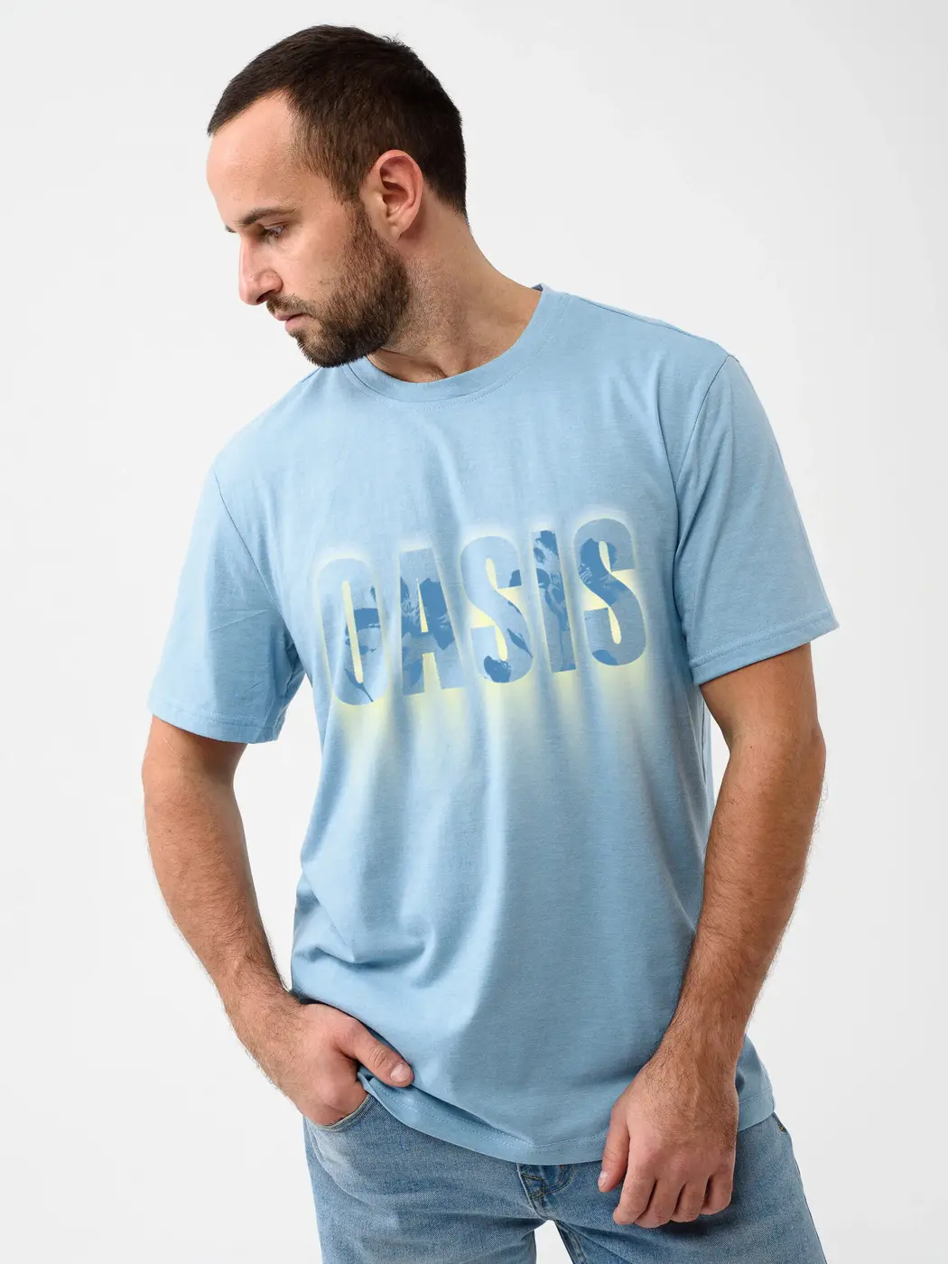 Футболка мужская “Оптима. Оазис” №2282 (48-58)