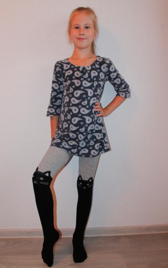 Колготки детские “Роза” №9906 (86-164) кошка