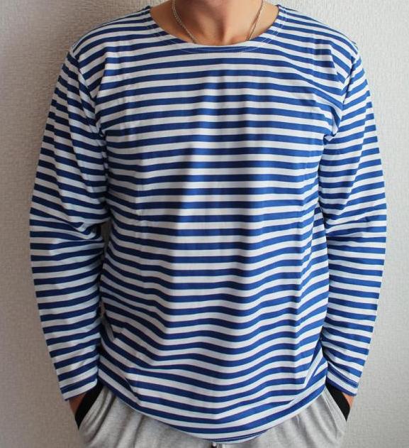 Футболка мужская “Al-Xakim” тельняшка, тонкая (48-56)