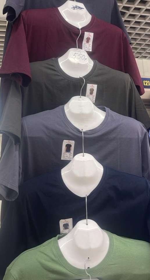 Футболка мужская “Al-Xakim” однотонная (48-60)