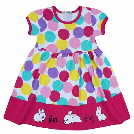 Платье детское “Bonito” №1437 (3-7 лет) горох