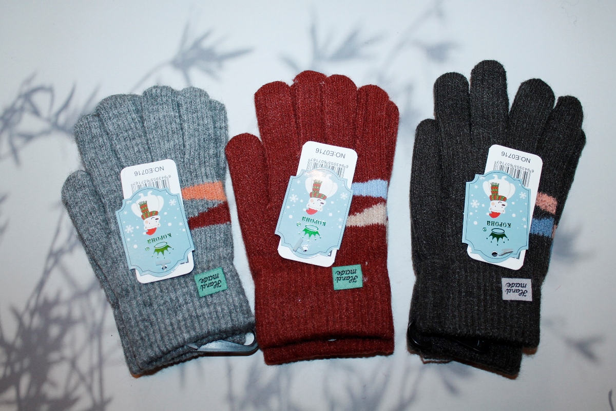 Перчатки детские “Корона” №Е0716 (12 пар)