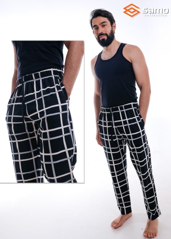 Брюки мужские “Samo” №М8600R (M-3XL) клетка