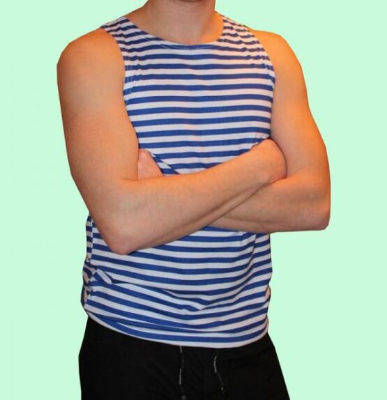 Майка мужская “Al-Xakim, Богатырь” (48-56) тельняшка, камуфляж