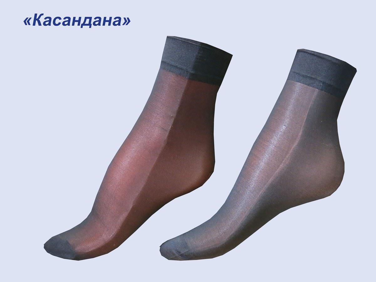 Носки капроновые “Casandana” №106 без пятки (10 пар)