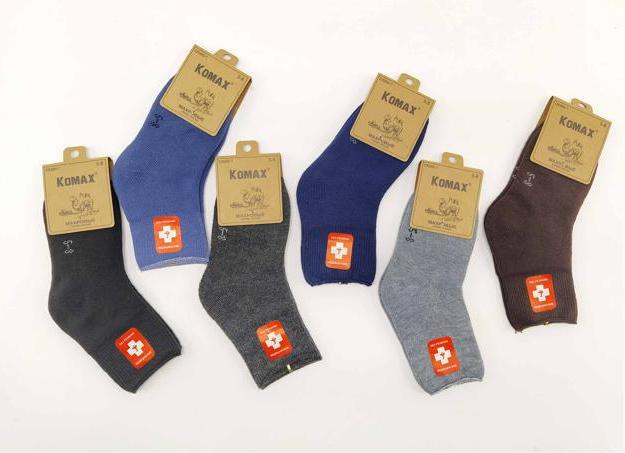 Носки детские теплые “Komax” №С8300 (3-5, 5-8, 8-12) махровые, медицинские, на мальчика (12 пар)