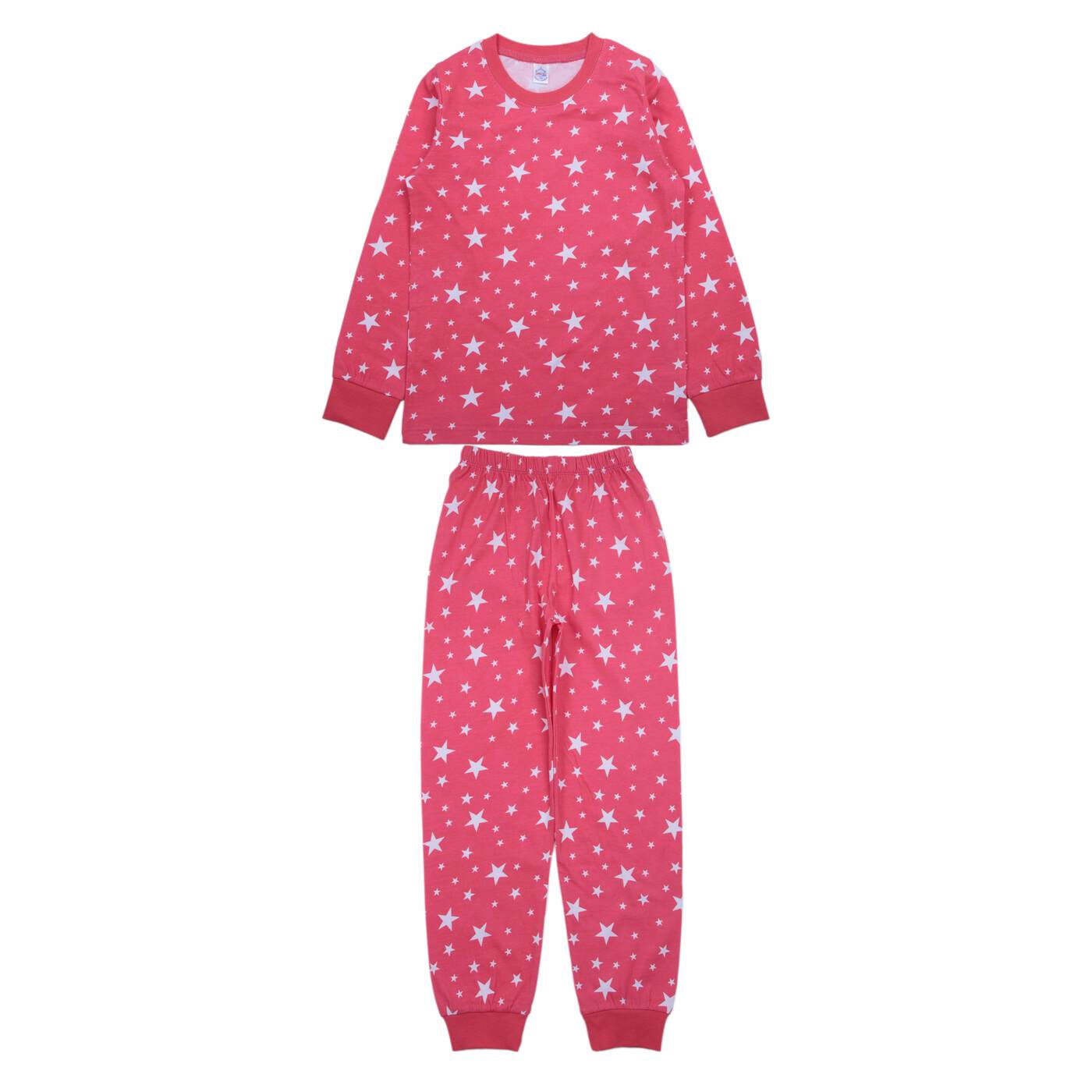 Пижама детская “Bonito” №6068 (8-12 лет) длинный рукав, на девочку