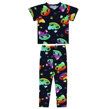 Комплект детский “Bonito” №1723 (3-7 лет) топ футболка и лосины