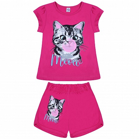 Комплект детский “Bonito” №0005 (4-8 лет) футболка и шорты на девочку